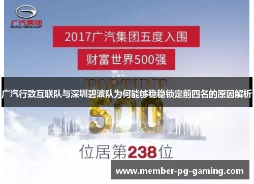 广汽行致互联队与深圳碧波队为何能够稳稳锁定前四名的原因解析