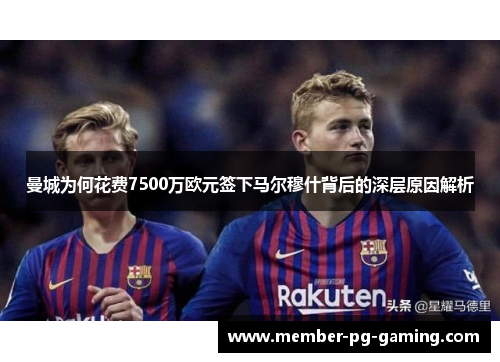 曼城为何花费7500万欧元签下马尔穆什背后的深层原因解析